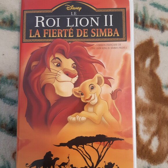 VHS Version Française The Lion King et VHS Roi Lion 2 La Fierté De Simba - Picture 7 of 11